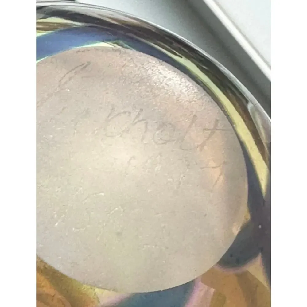 Vintage 1991 Robert Eickholt Signed Studio Art Glass Iridescent Hand Blown Vase
